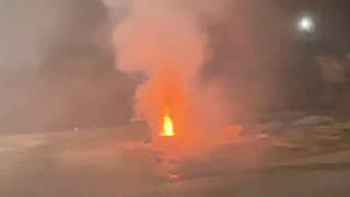 Fireworks show on new years