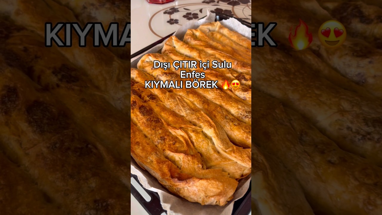 Pratik, Nefis Kıymalı Börek Tarifi 😍 #keşfet #viral #yemektarifleri Pratik, Nefis Kıymalı Börek Tarifi 😍 #keşfet #viral #yemektarifleri