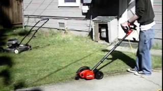 Black and Decker 12-Amp Electric Premium Blower Vacuum with Disposable Bag Kit Orange EdgeHog by Black & Decker