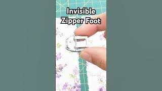 Using an Invisible Zipper Foot 🤩