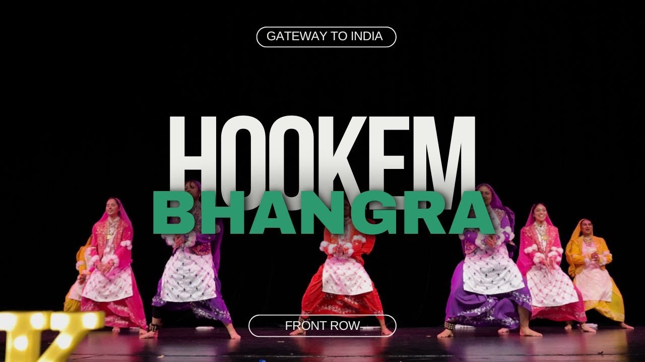 HOOKEM BHANGRA | GATEWAY TO INDIA 2025 | FRONT ROW | @mistry.media
