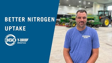 Better Nitrogen Uptake with 360 Y-DROP Sidedress