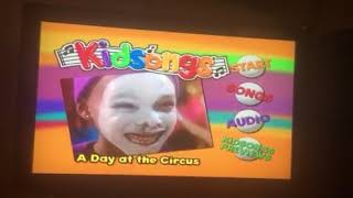 Kidsongs - A Day At The Circus Dvd Menu Walkthrough