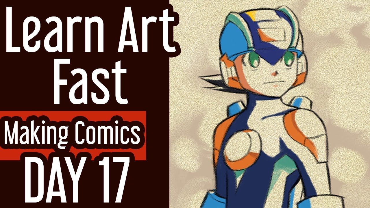 Fastest Way to Learn Drawing the Megamaster Way | 30 Days of Making Comics