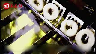 R&M 😋 Trial video for Four row Electric Automatic Donut machine(With Digital Control)🥯 🍩