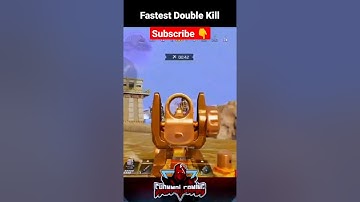 Fastest Double Kill In Call Of Duty Mobile #Shorts #Youtubeshorts