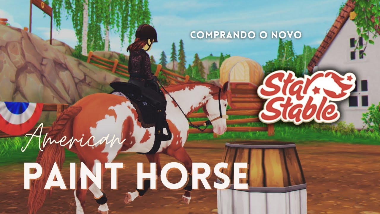 [SSO] COMPRANDO O NOVO CAVALO PAINT HORSE - Star Stable Online