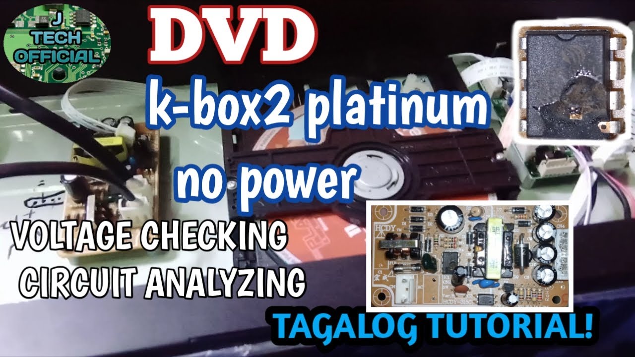 Dvd Platinum K Box2 No Power alog Tutorial Youtube