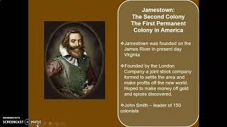 The First English Colony in North America