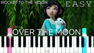 Download lagu Over The Moon | “Rocket To The Moon” | EASY Piano Tutorial