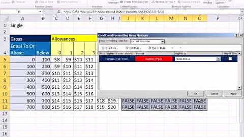 Excel Magic Trick 879: Conditional Formatting Across Worksheet (Sheets or Tabs)