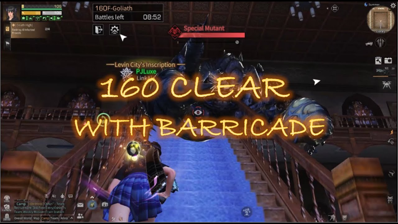 Life After-Bug Floor 160 with two barricade  Death Hight Season 9