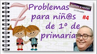 PROBLEMAS de SUMAS y RESTAS SIN LLEVADAS, PRIMERO de PRIMARIA #4 @ACADEMIADIEGO PROBLEMAS de SUMAS y RESTAS SIN LLEVADAS, PRIMERO de PRIMARIA #4 @ACADEMIADIEGO