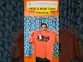HERE &amp; NOW Tshirt Unboxing Review Shorts🔥#hereandnow#tshirt#tshirts#clothing#unboxing#review#shorts