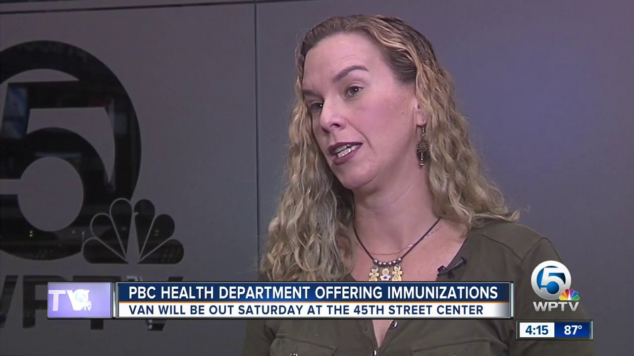 vero beach weather PBC Health Department offering immunization