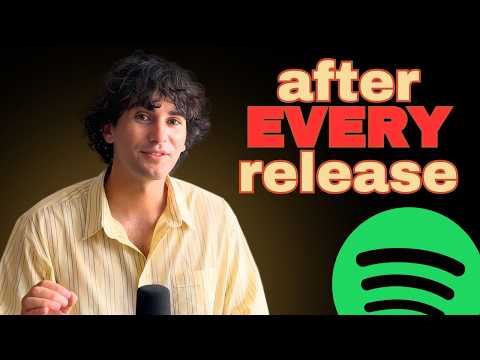 10 Things You MUST Do After Releasing Music on Spotify