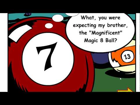 Nickelodeon Clickamajigs - Magic 7-Ball (2001 Flash Simulator)