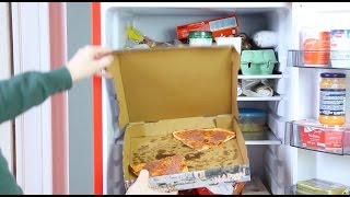 残ってしまったピザでこの女性がすることが、なんだかいい！:O