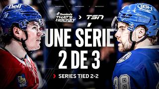 Laviolette on who has the edge in Canadiens vs Lightning best-of-three