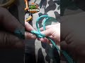 nudo de ballestrinque clove hitch knot #survival #bushcraft #fishing #viral #youtubeshorts