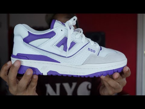 New Balance 550 White Burgundy
