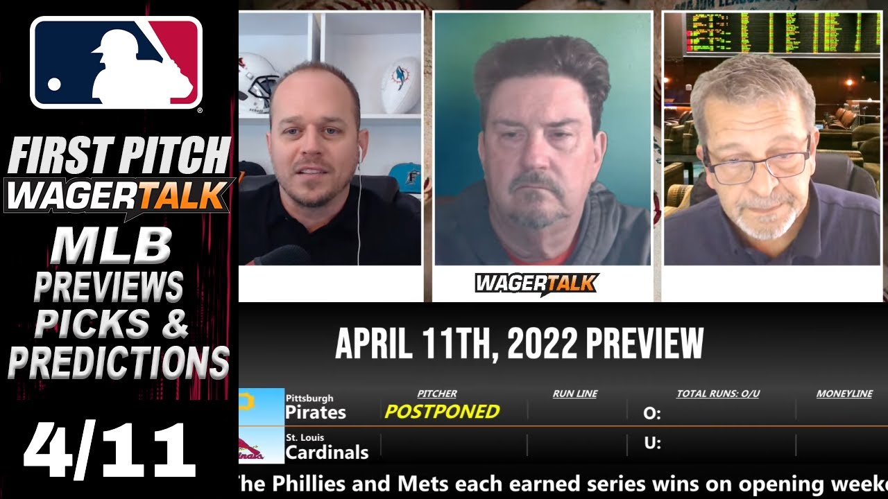 MLB Picks, Predictions and Odds |  First Pitch Daily Baseball Betting Preview | April 11