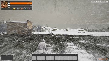 UE4: Added snow to some materials.