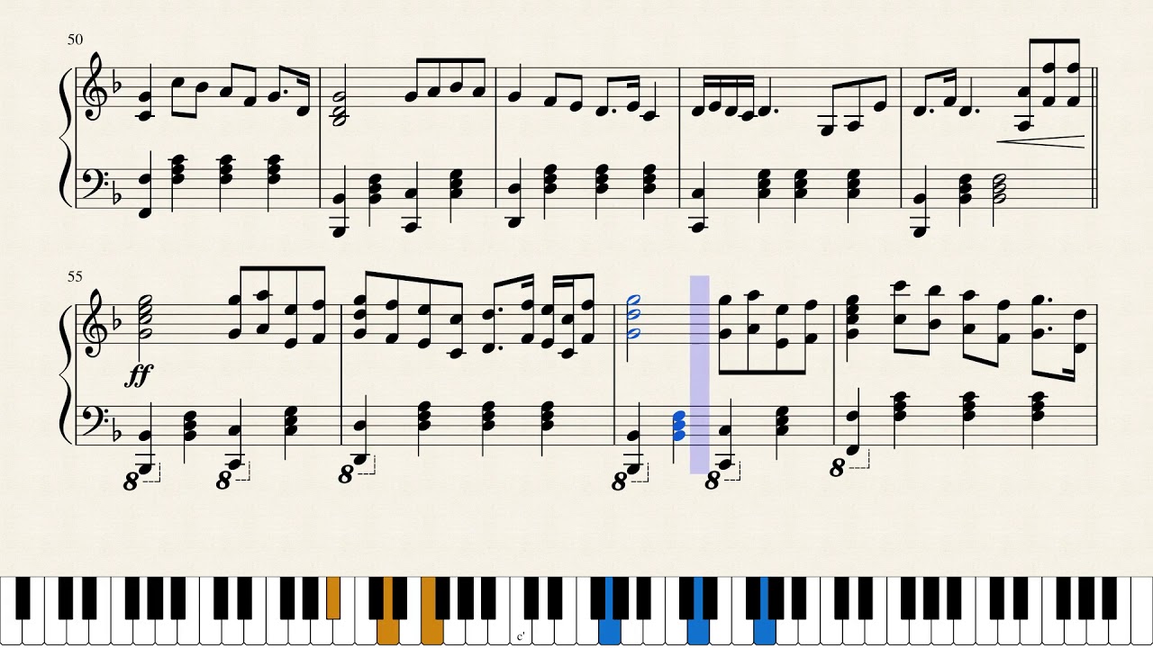Levi's Choice (ThanksAT/T-KT) - Attack on Titan S3 [Piano Sheet Music] -  YouTube
