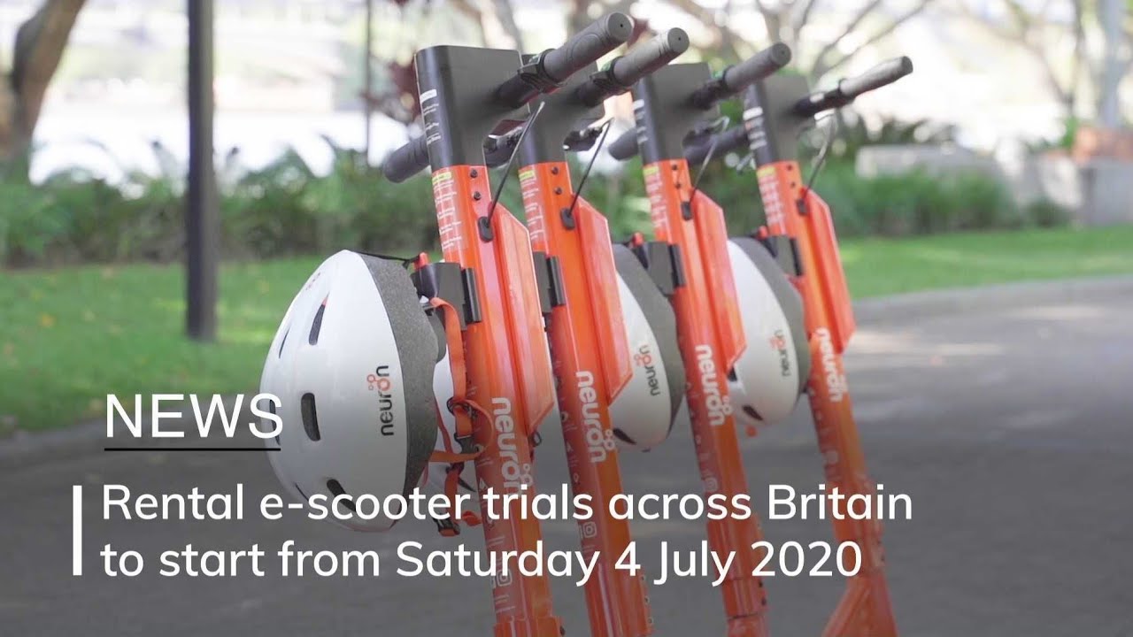 Rental e-scooter trials begin in the UK