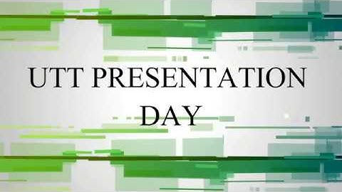 UTT Project: Hovercraft Presentation