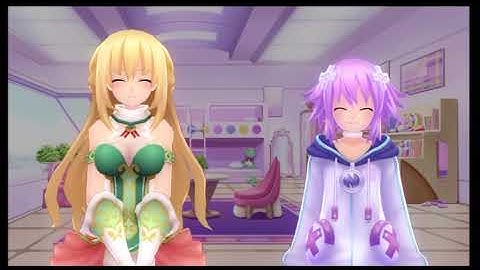 Hyperdimension Neptunia mk2 playthrough [Part 44: Cosplay Fever] (Chirper Events)