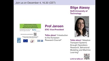 Machine Learning NeEDS Mathematical Optimization with Prof Jansen and Prof Bilge Atasoy