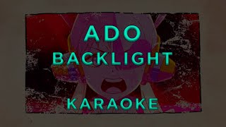 Ado — Backlight • KARAOKE