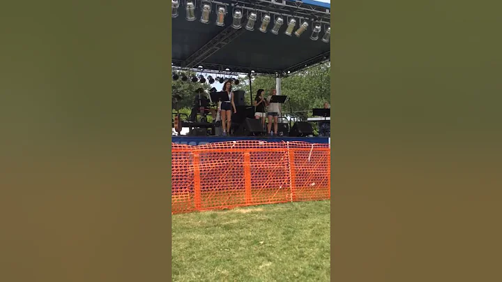 Madalyn Griseto singing "The Way You Make Me Feel"...