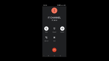 ZTE Blade A71 Incoming Call (Screen Video)