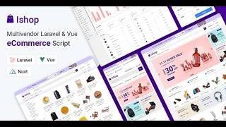 Ishop eCommerce Script Installation Guide | Laravel & Vue Multivendor Marketplace