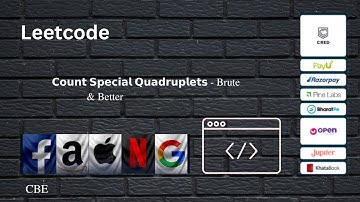 Count Special Quadruplets