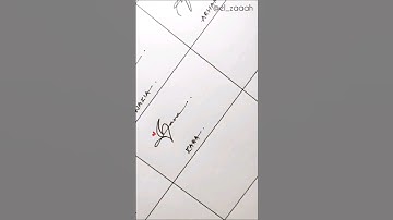 Z Signature Style ✒️|| Zara❤️ #zara #ytshorts #viral