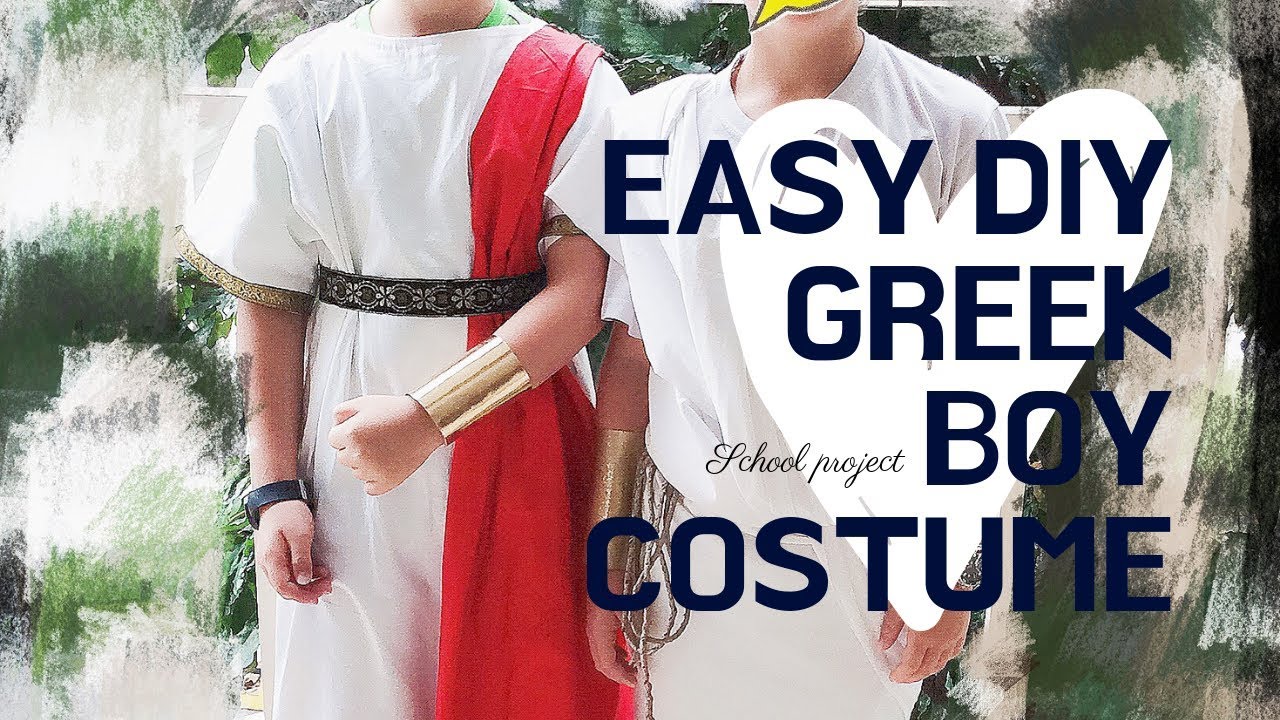 homemade roman outfit