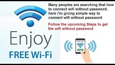 HOW TO GET FREE WIFI ON MOBILE PHONE / BY USING WPS BUTTON HOW TO GET FREE WIFI