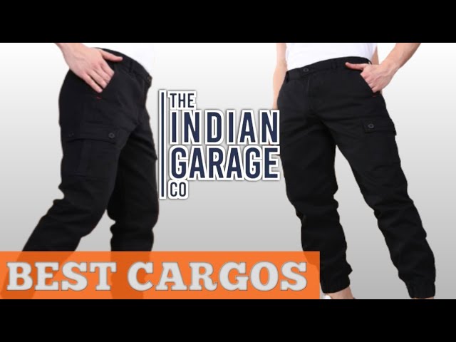 Buy online Black Solid Cargo from Bottom Wear for Men by The Indian Garage  Co for ₹1009 at 52% off | 2024 Limeroad.com