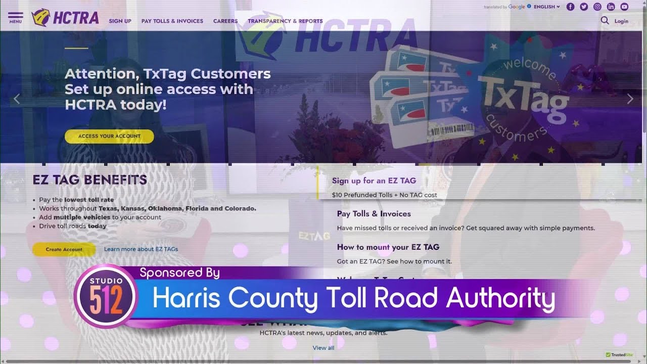 EZ TAG Keeps It Moving in Austin and Beyond - YouTube