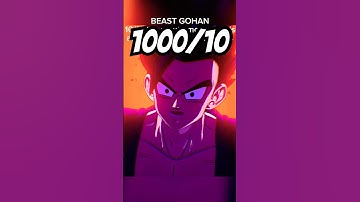 Ranking all Gohan transformations is Sparking Zero! W list or nah? Lmk #beastgohan #sparkingzero #db