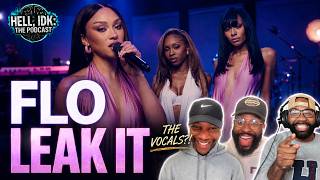 FLO Leak It REACTION — Live from Vevo Studios | Hell, IDK