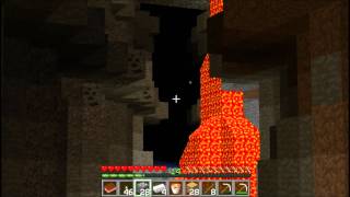 Minecraft-Wtf Floating Stars In A Dark Ravine