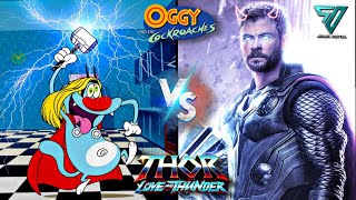 Thor: Love and Thunder Oggy Version | Oggy And The Cockroaches | Official Hindi Trailer Spoof |