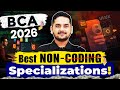 💥Top 3 BCA Non Coding Specialization 2026? BCA Without Coding! #bca #bcaspecialization #noncoding