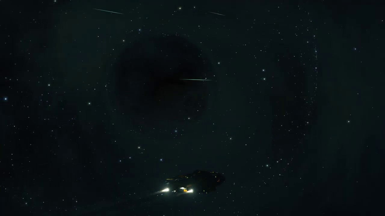 Elite Dangerous: Gravitational Lensing is Beautiful and Scary (HR 1185 B)