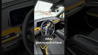 Попросили подписчицу записать отзыв на её Ora good cat GT. Часть 1 #ora #электричкизимой #интересное