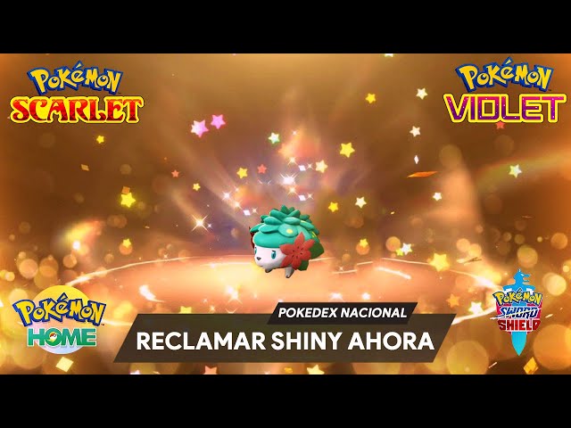 0492 ✨ Shaymin Shiny 6IV • Pokémon Escarlata y Purpura – ShinyAsh